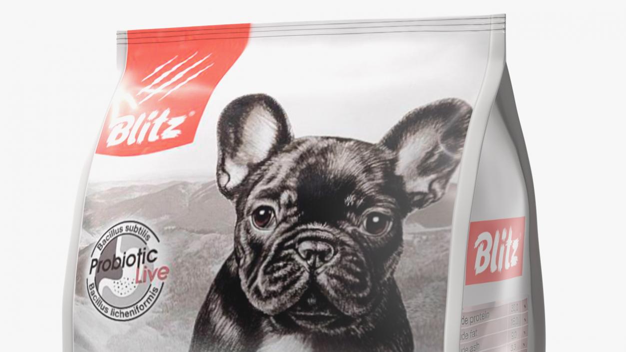 3D model Puppy Food Blitz Lamb and Rice 2 kg