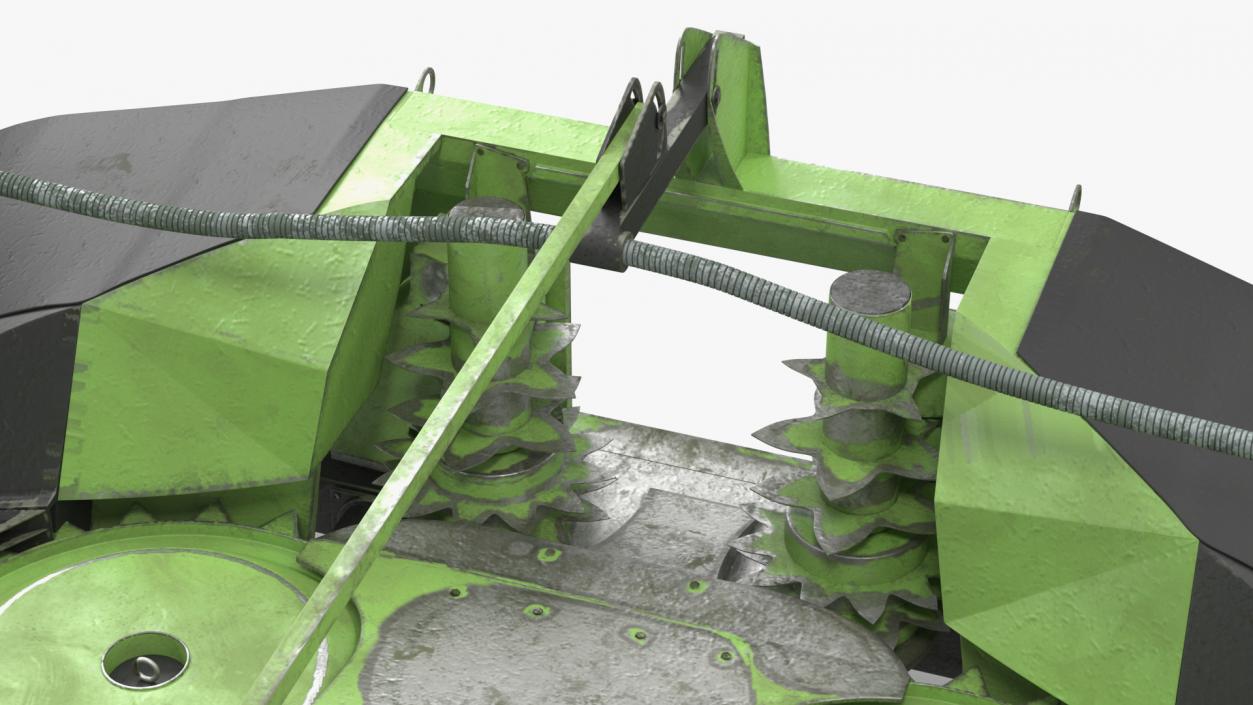 Rotary Corn Header Kemper Rigged 3D