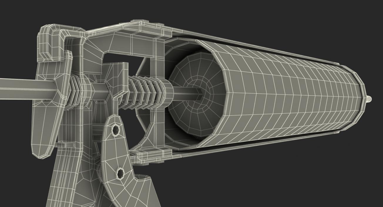 3D Silicone Sealant Pistol with Tube model