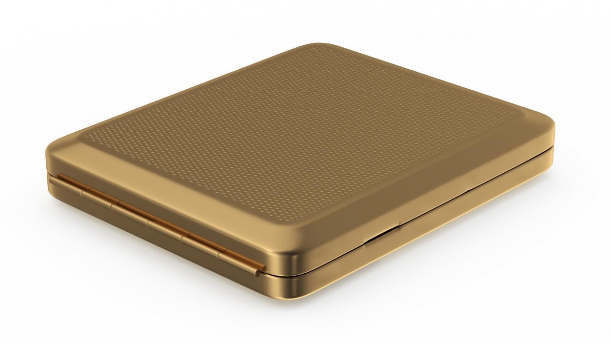 3D model Cigarette Case Brass