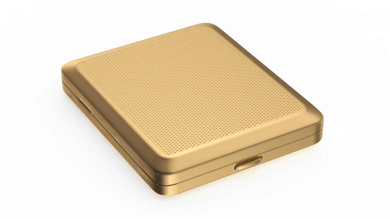 3D model Cigarette Case Brass