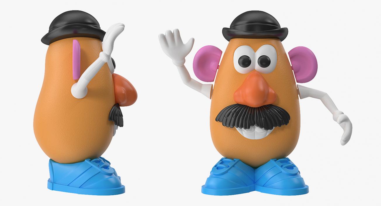 3D Toy Mr Potato Head model