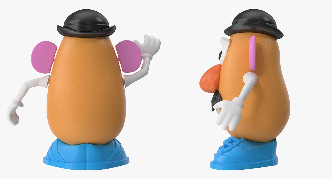 3D Toy Mr Potato Head model