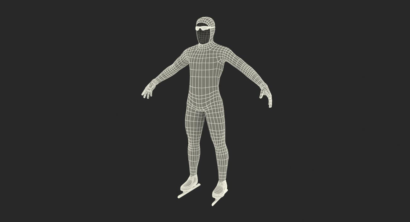 Speed Skater Suit 2 Generic 3D