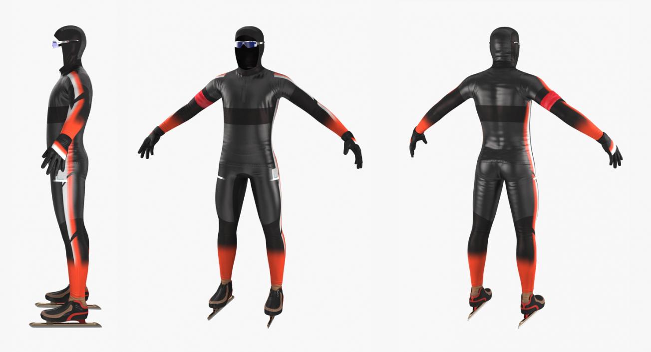 Speed Skater Suit 2 Generic 3D