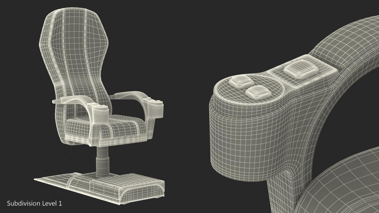 NOVOSTAR Crown VIP Chair 3D model