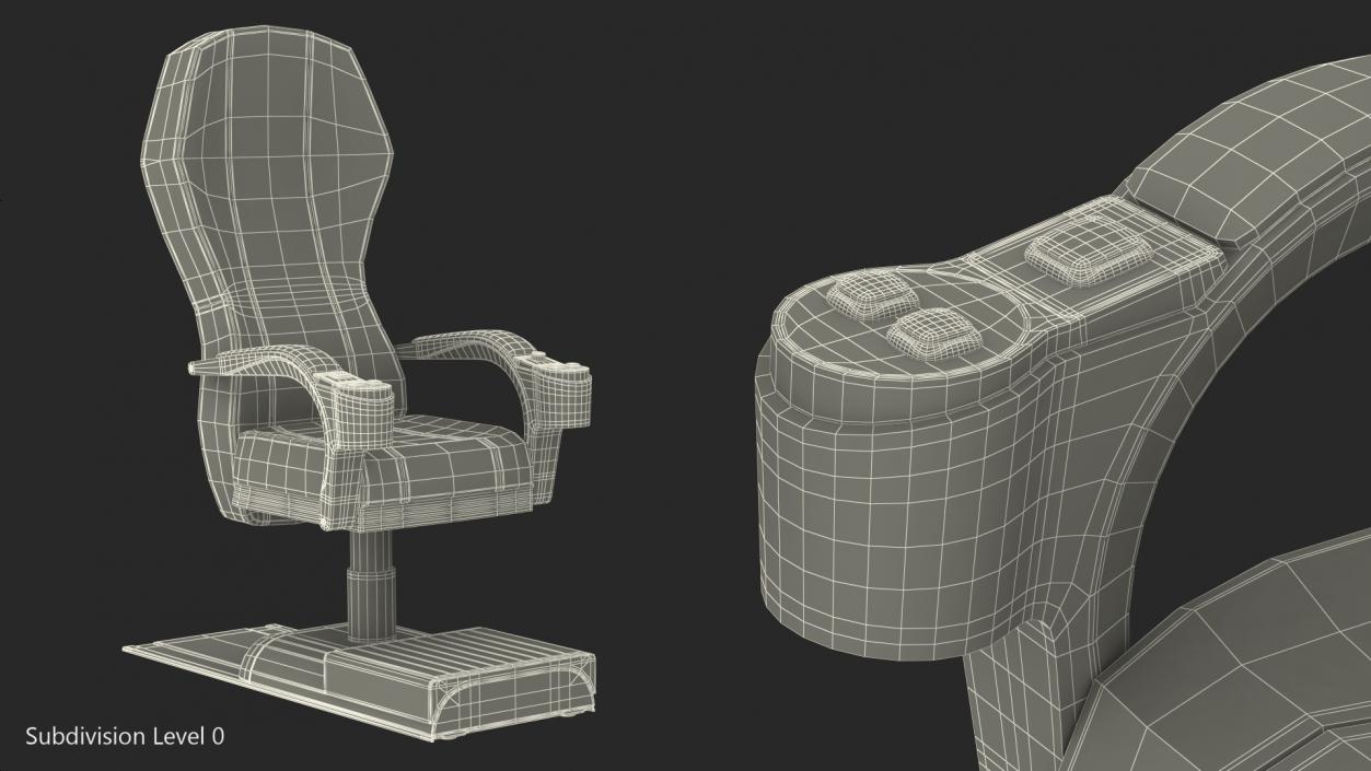 NOVOSTAR Crown VIP Chair 3D model