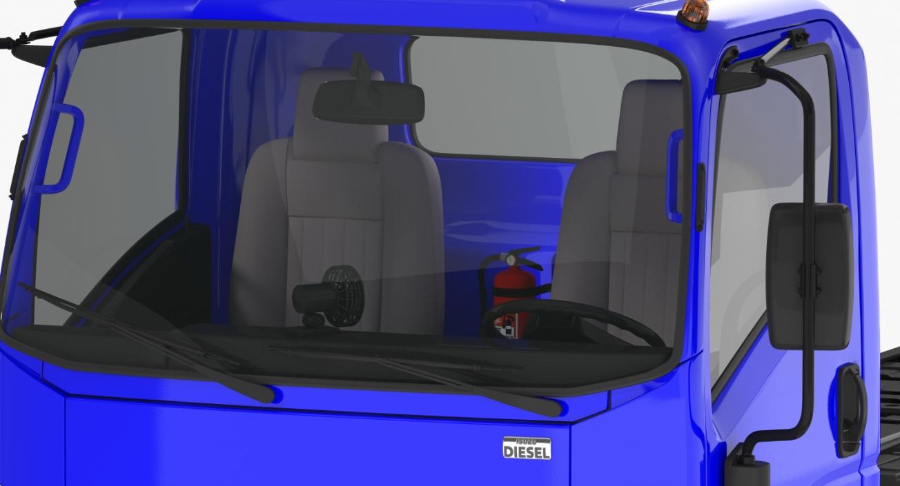 3D model Commercial Truck Generic Simple Interior