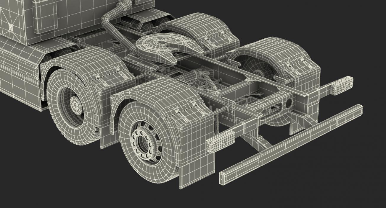 3D model Mercedes-Benz Econic Aviation Refueler Rigged