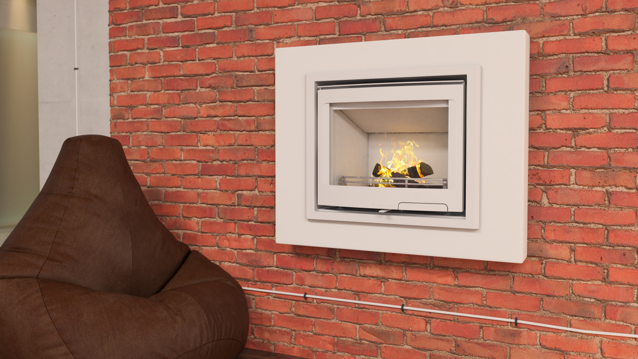 Fireplace Insert Generic 3D model