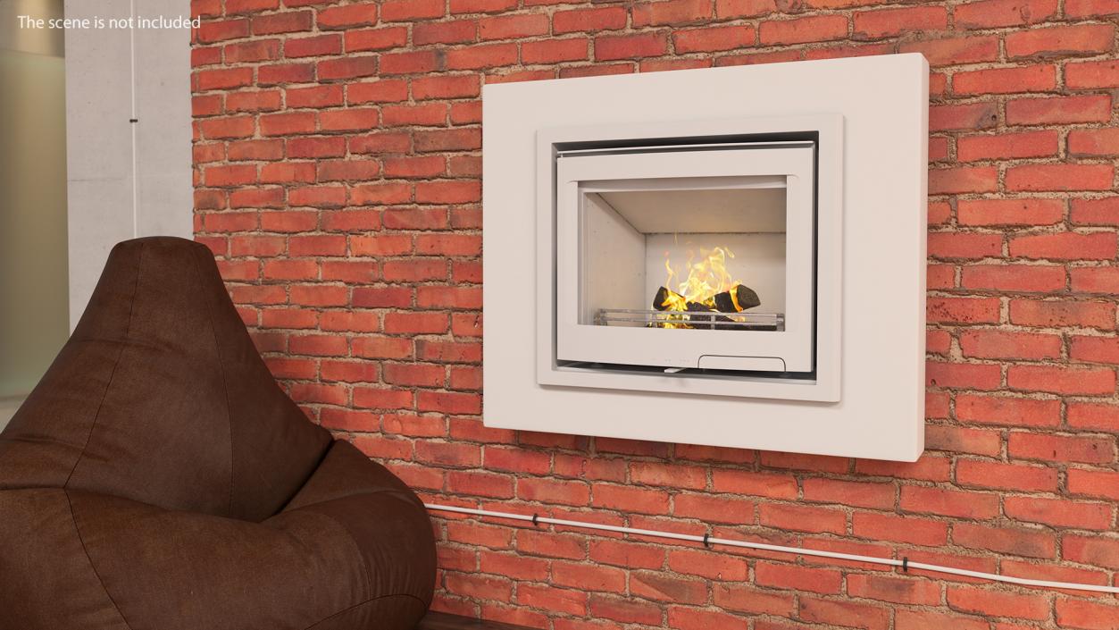 Fireplace Insert Generic 3D model