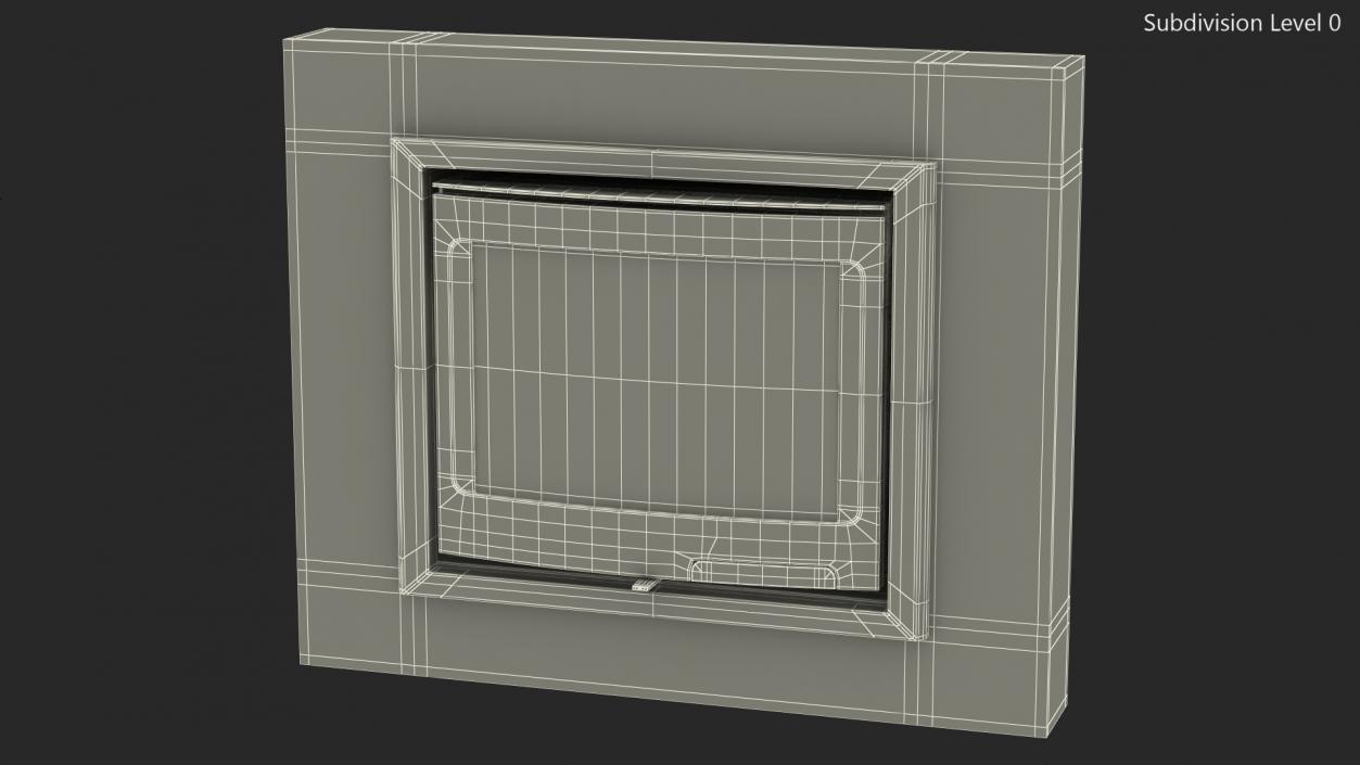 Fireplace Insert Generic 3D model