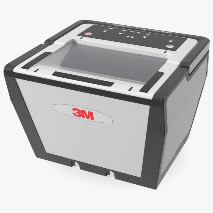 Cogent 3M CS500e Live Scan Tenprint Scanner Off 3D