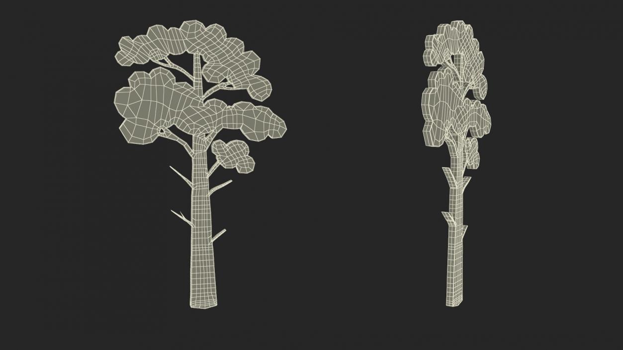 3D model Plant Silhouettes Collection 3