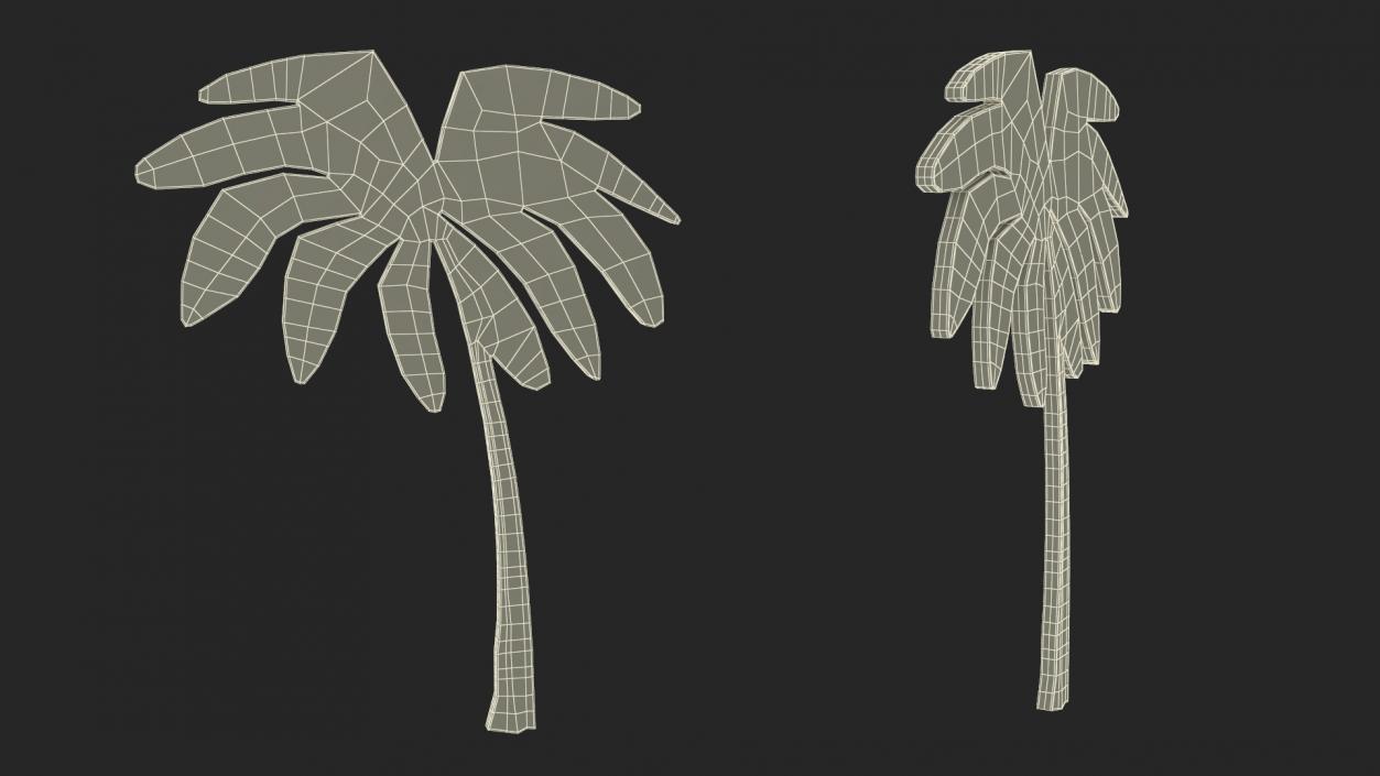 3D model Plant Silhouettes Collection 3