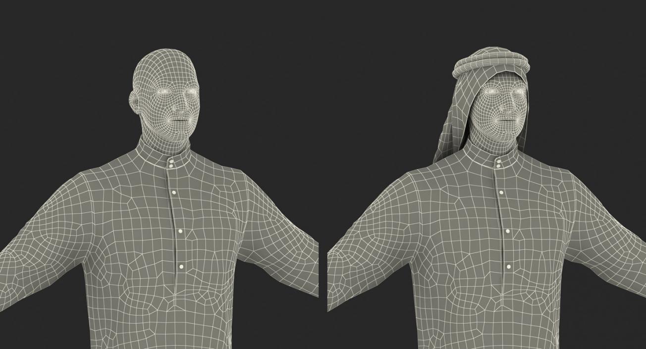 Arab People Collection 2 3D model