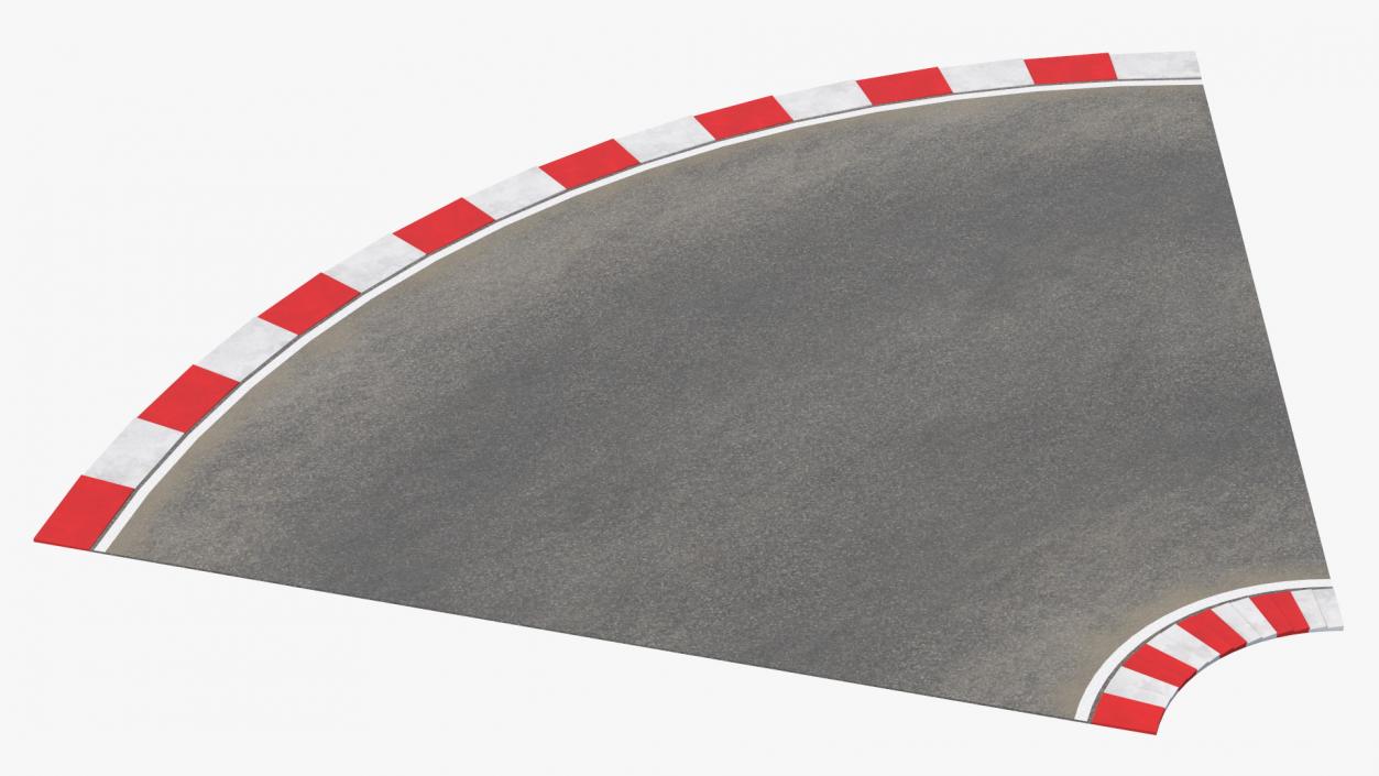 Racing Road Surface 3D model