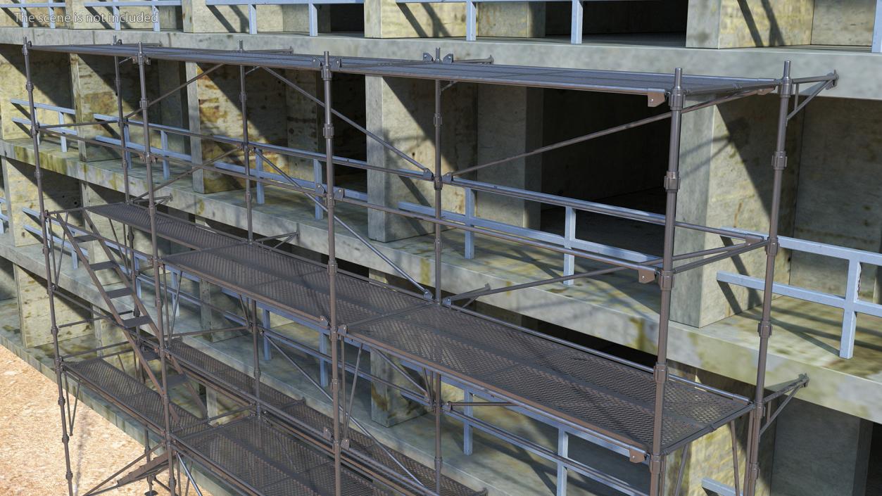 Construction Scaffolding 3D model