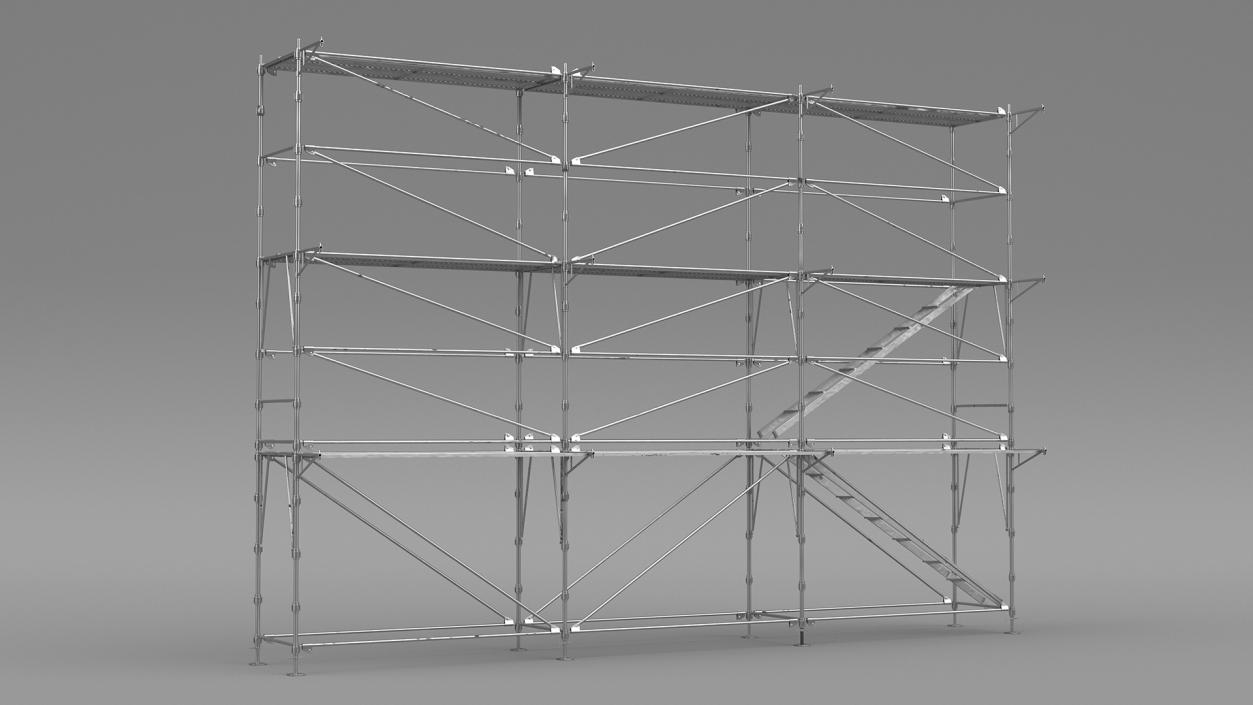 Construction Scaffolding 3D model