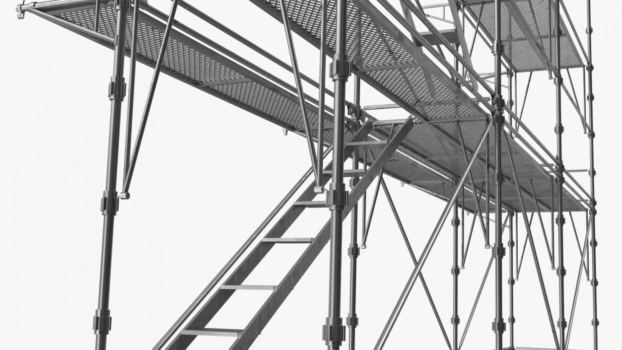 Construction Scaffolding 3D model