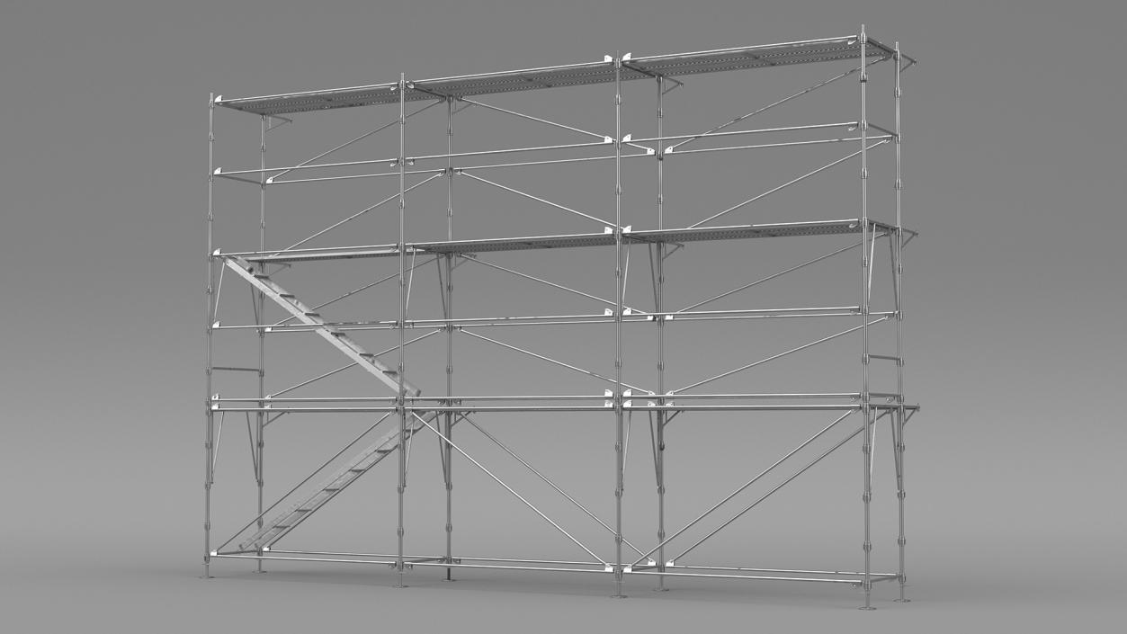 Construction Scaffolding 3D model