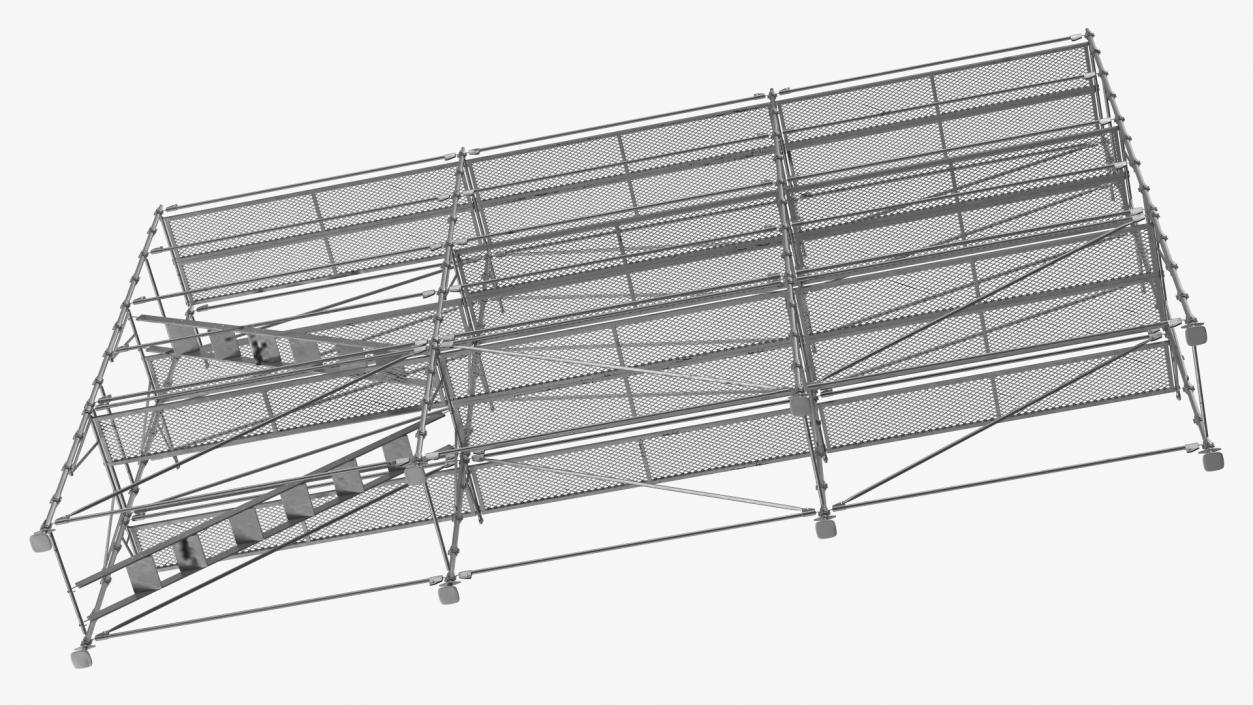 Construction Scaffolding 3D model