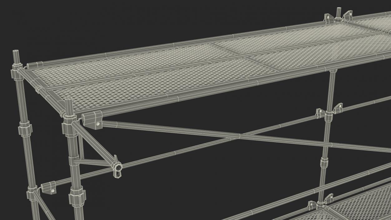 Construction Scaffolding 3D model