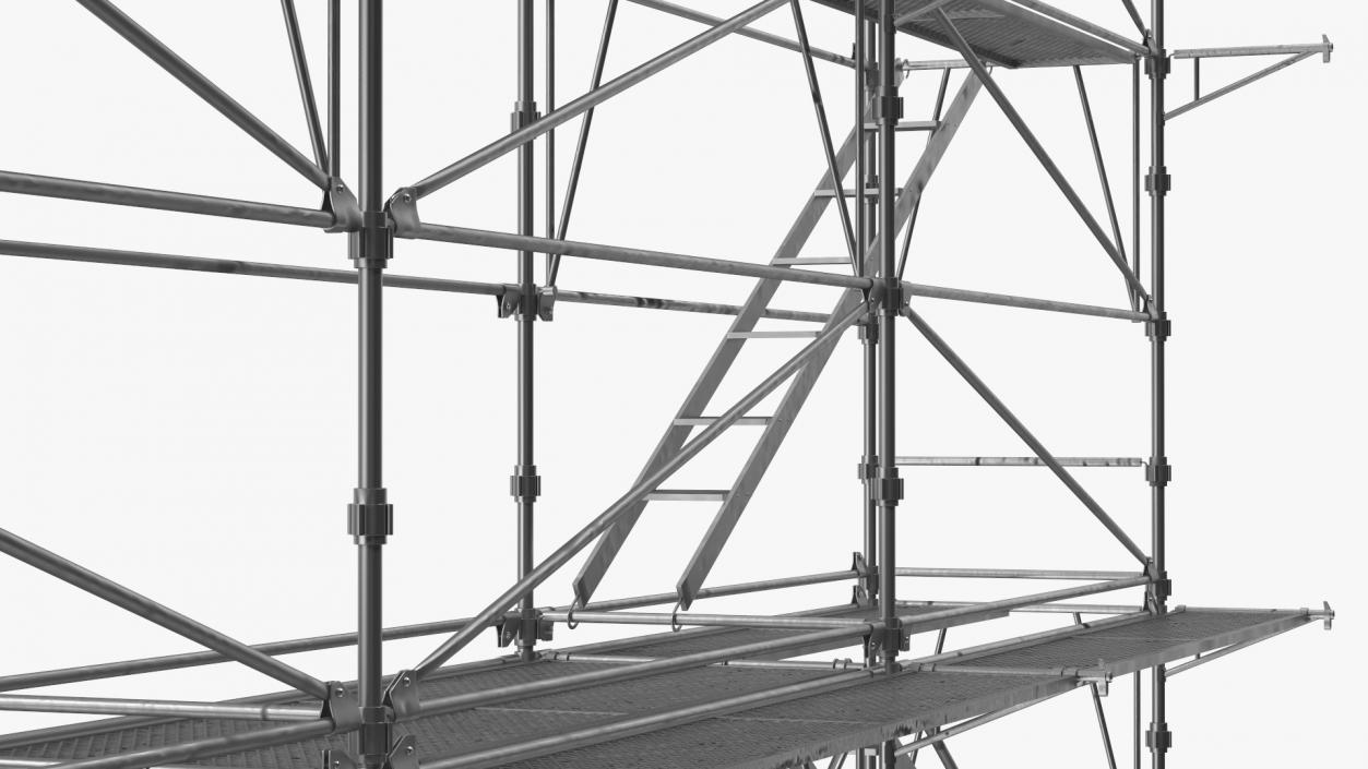 Construction Scaffolding 3D model