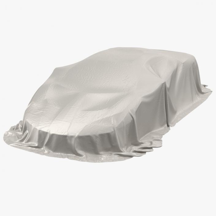 Supercar Cover Material Protection 3D model