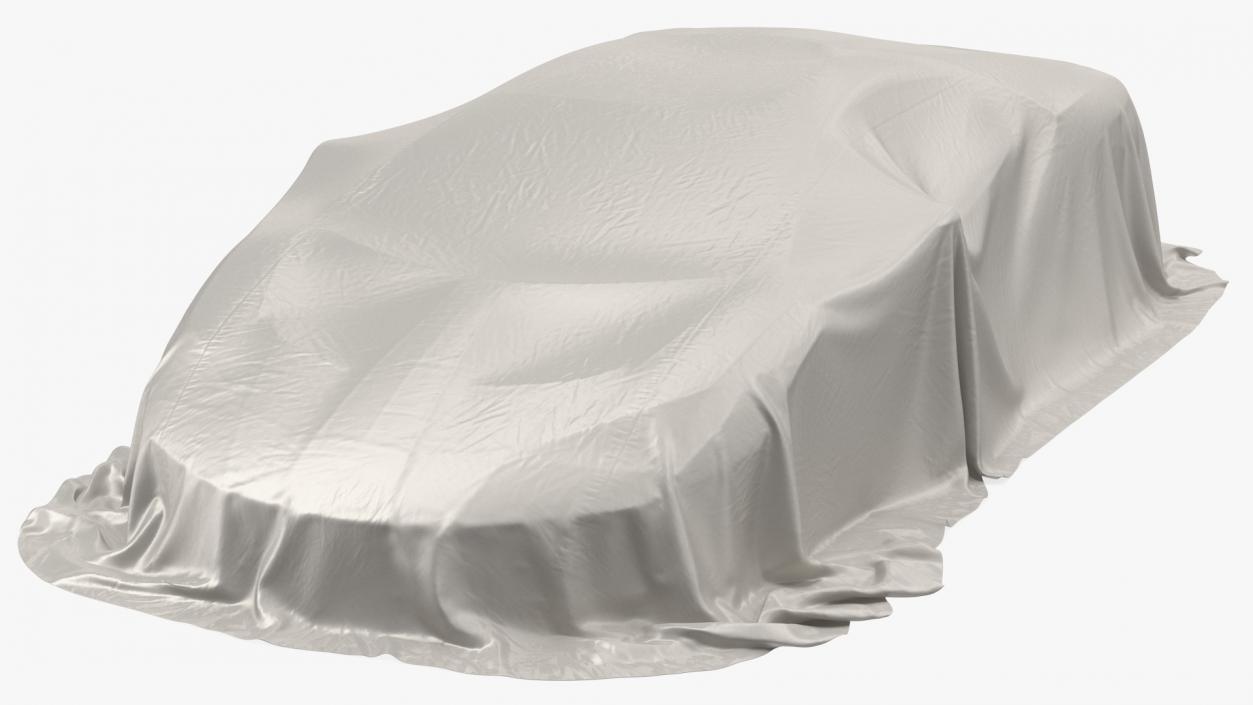 Supercar Cover Material Protection 3D model