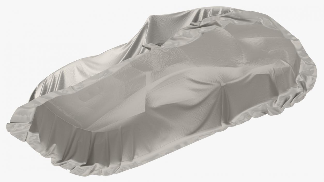 Supercar Cover Material Protection 3D model