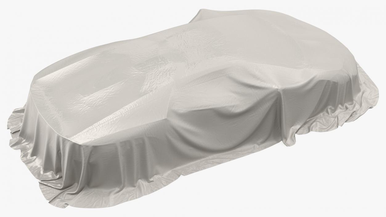 Supercar Cover Material Protection 3D model