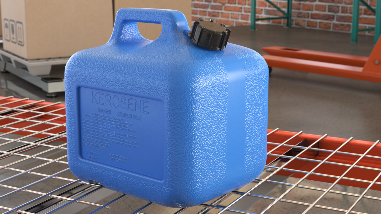 3D 2 Gallon Kerosene Can