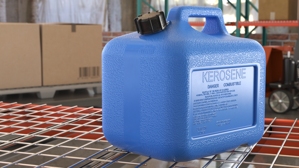 3D 2 Gallon Kerosene Can