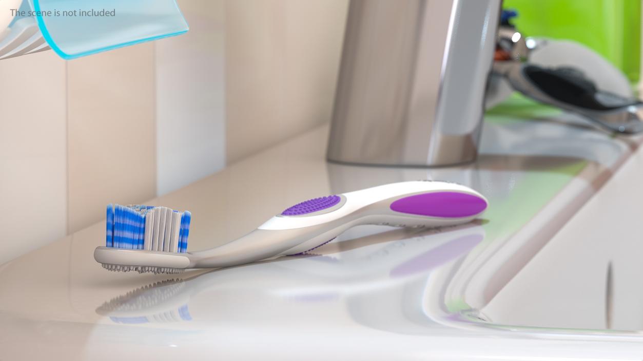 3D Colgate 360 Optic Toothbrush model