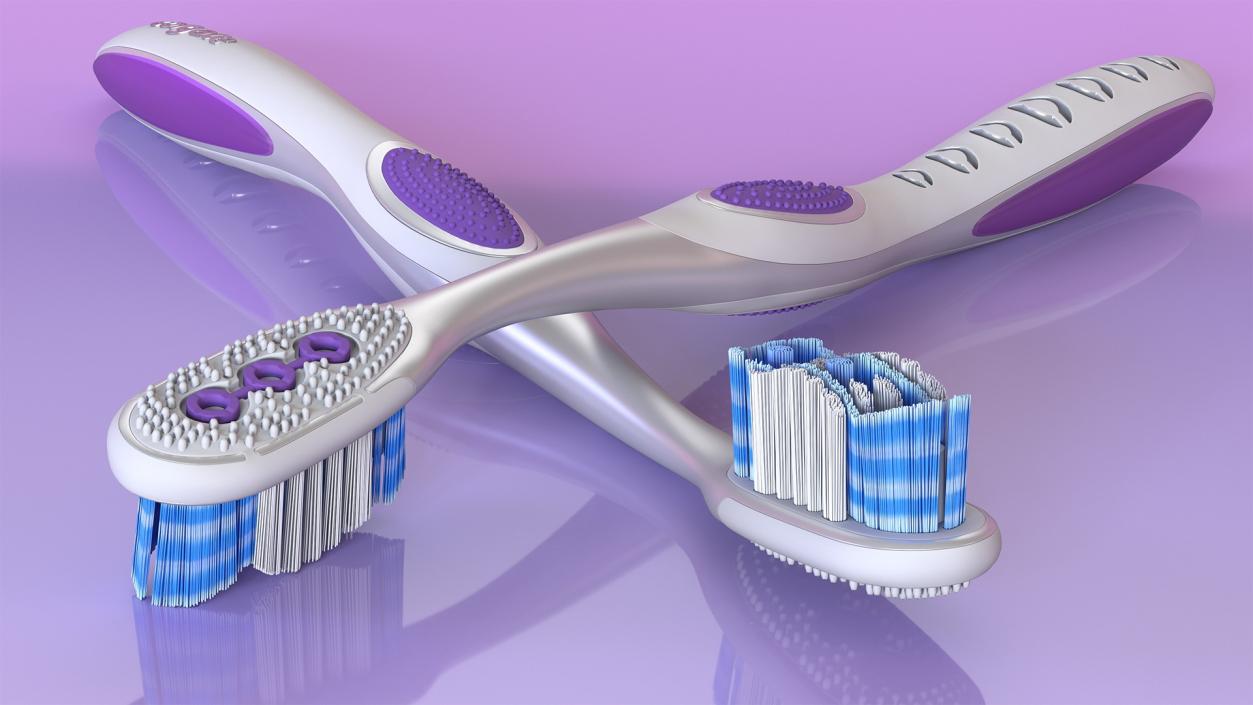 3D Colgate 360 Optic Toothbrush model