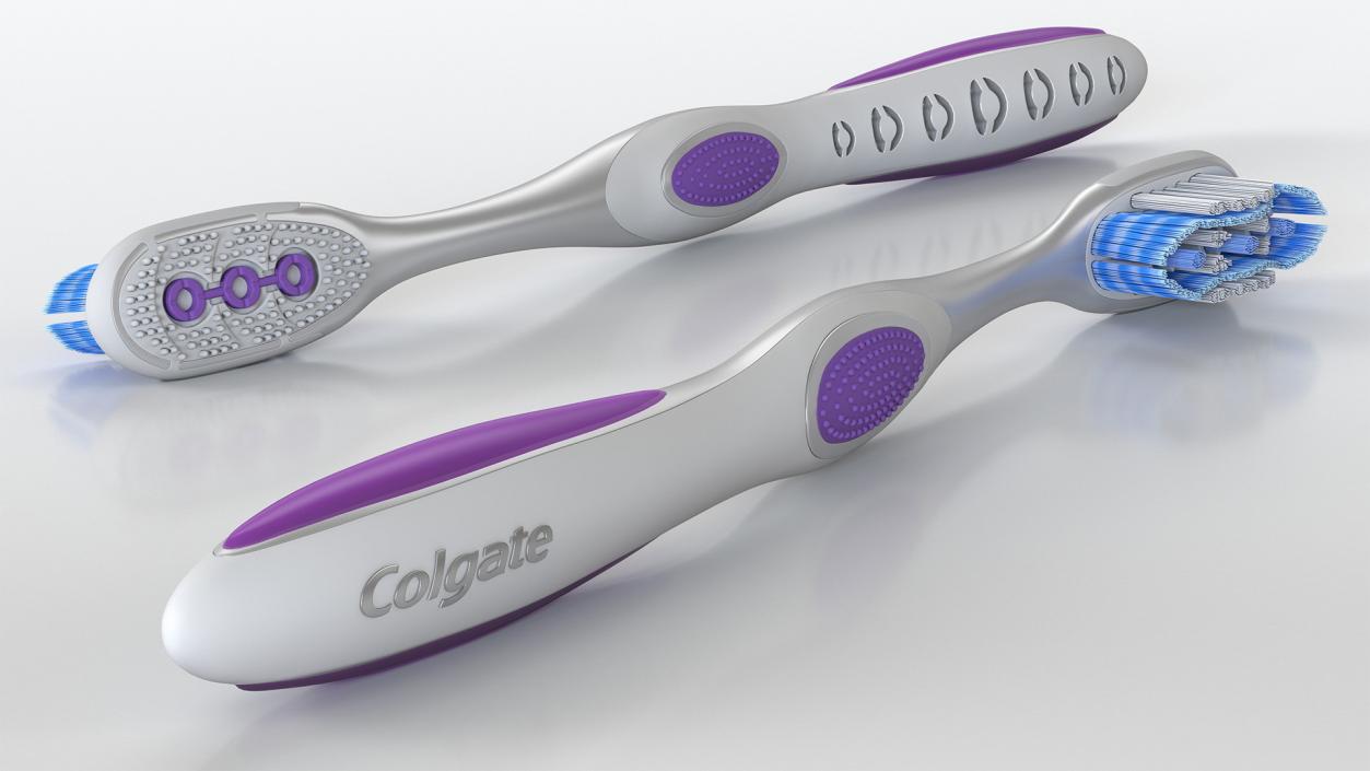 3D Colgate 360 Optic Toothbrush model