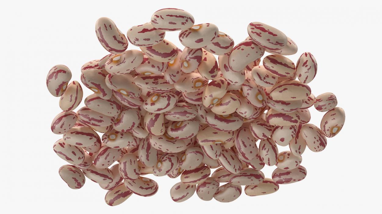 Pile of Roman Beans 3D model