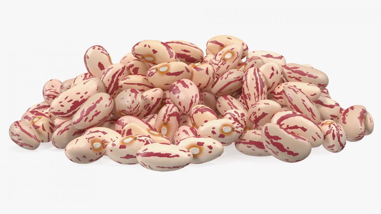 Pile of Roman Beans 3D model