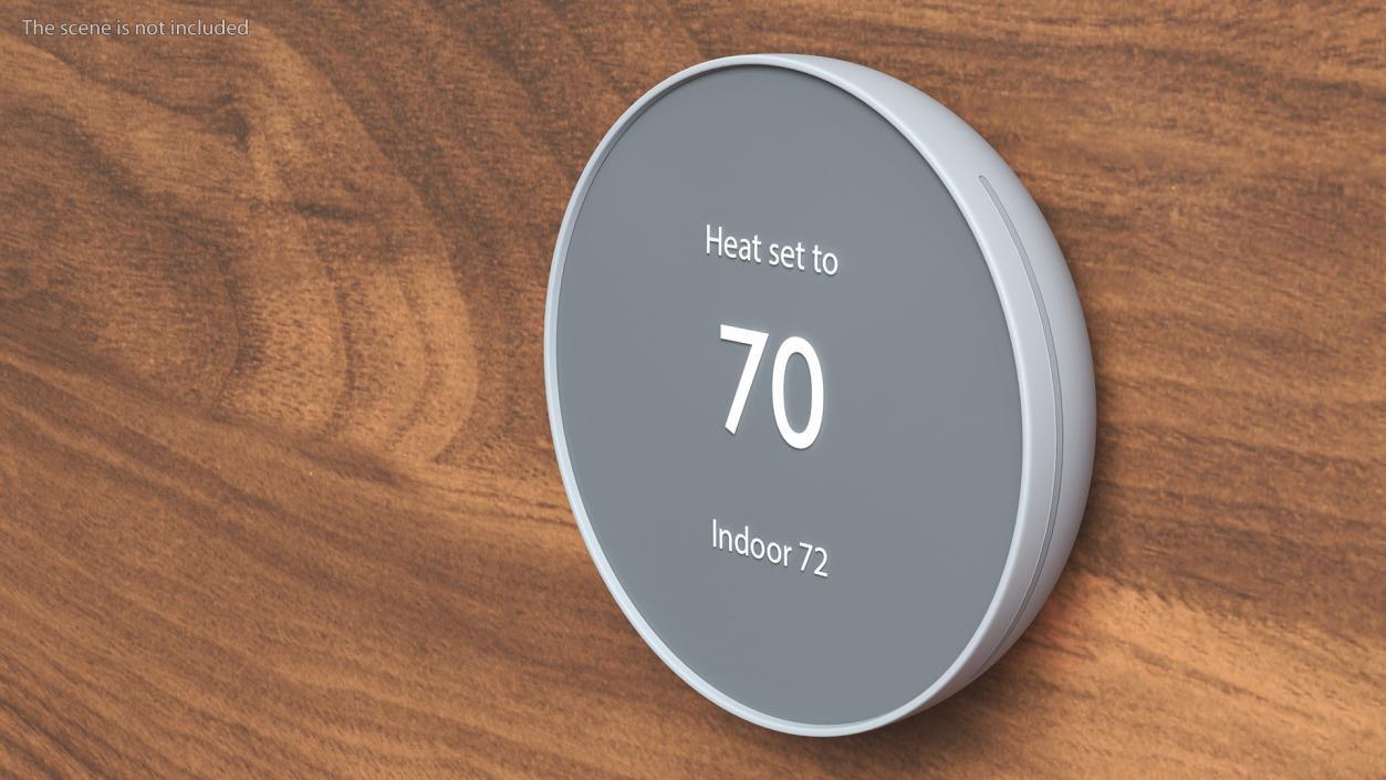 3D Google Nest Thermostat White model