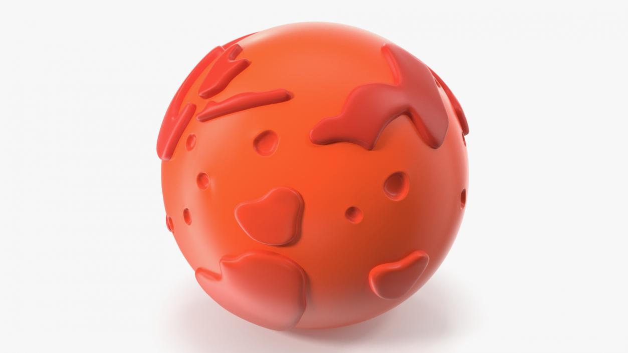 3D Cartoon Planets Collection 3 model