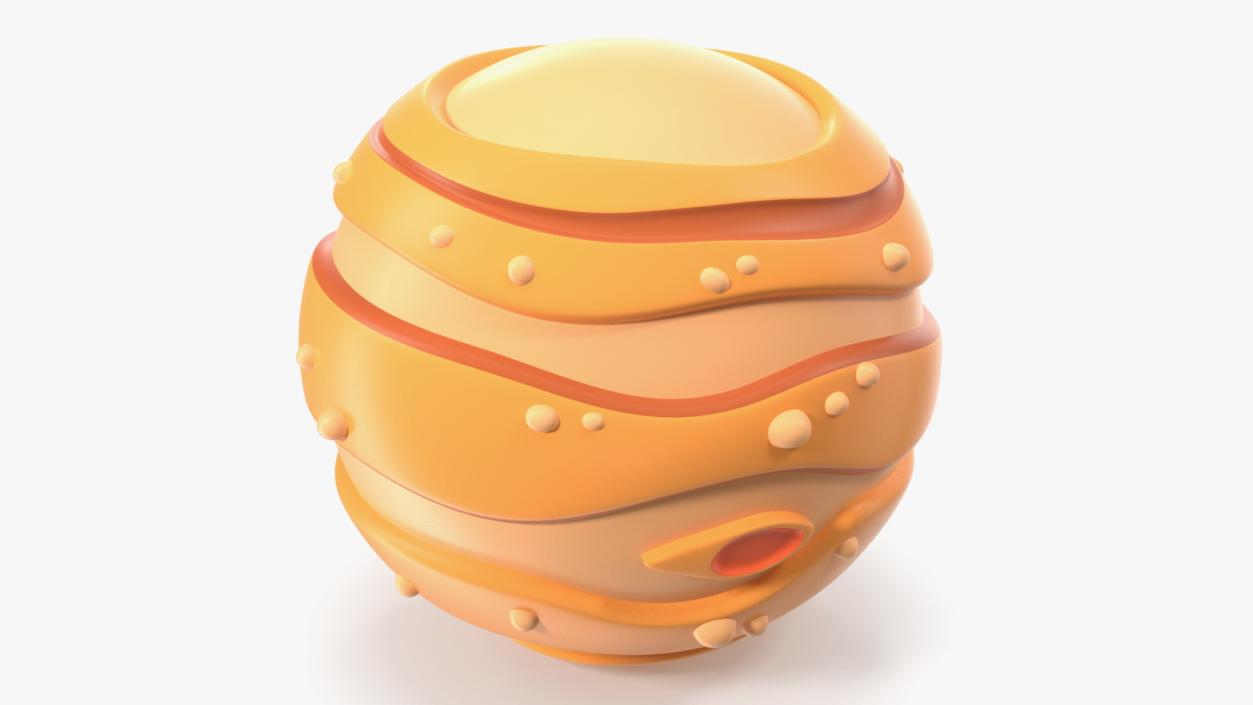 3D Cartoon Planets Collection 3 model