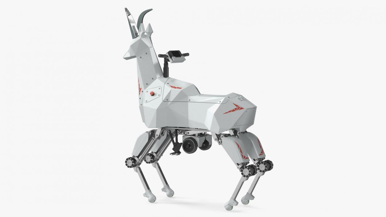 3D Robot Goat Kawasaki Rigged