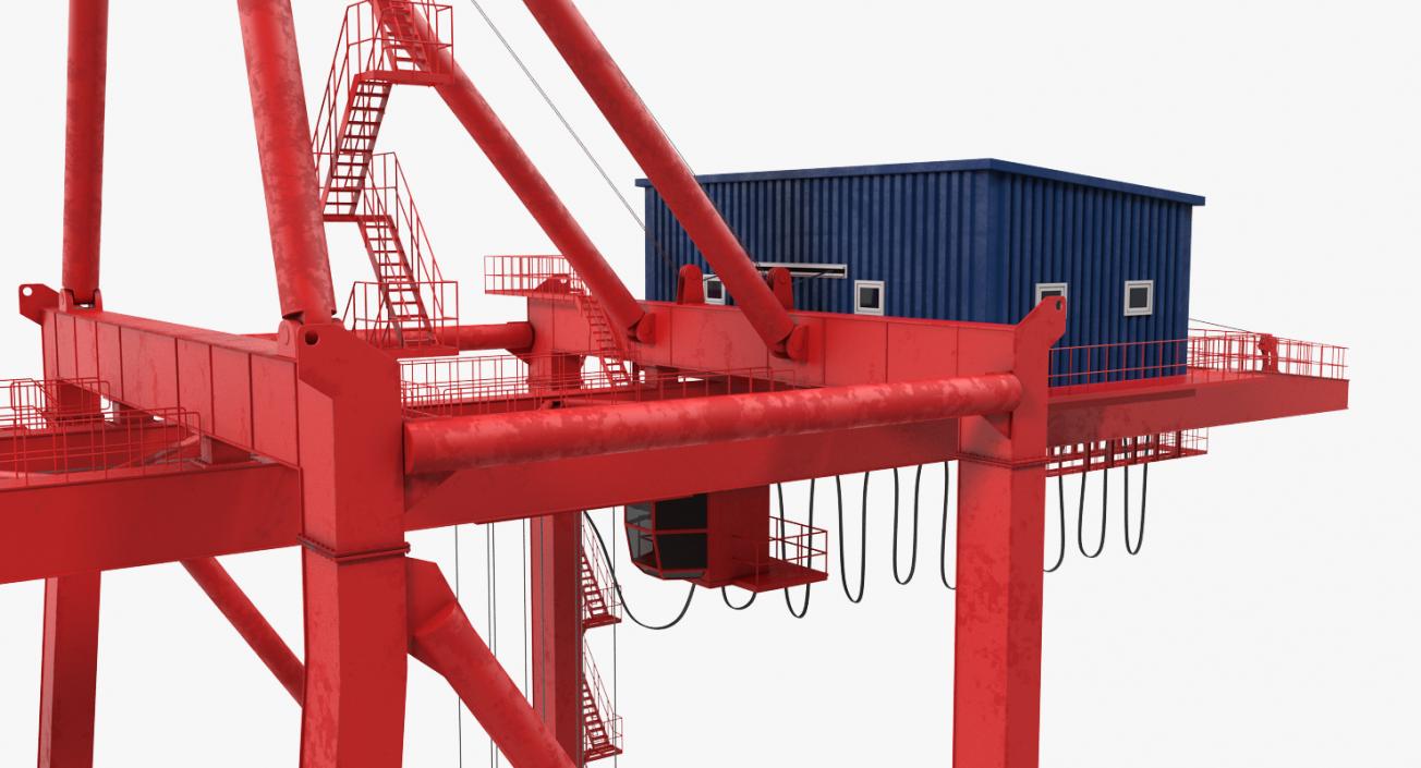 Port Cranes 3D Models Collection 3 3D model