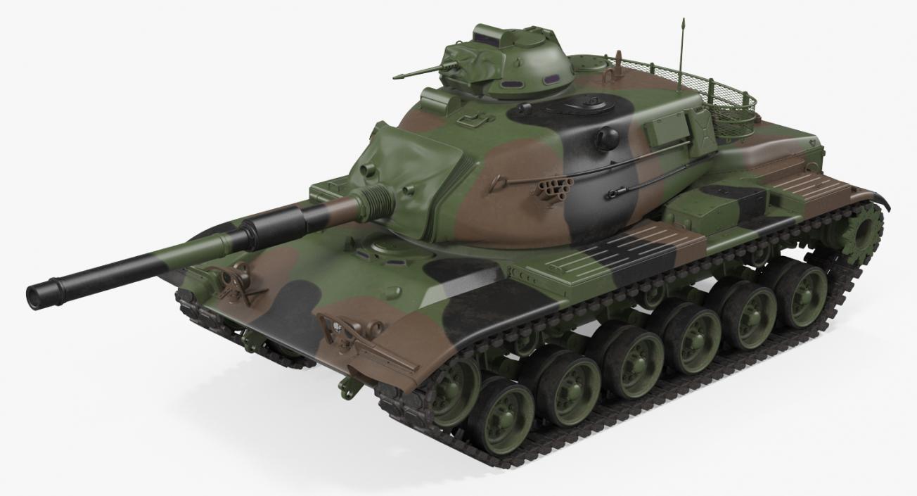 US Combat Tank M60A3 Patton 3D