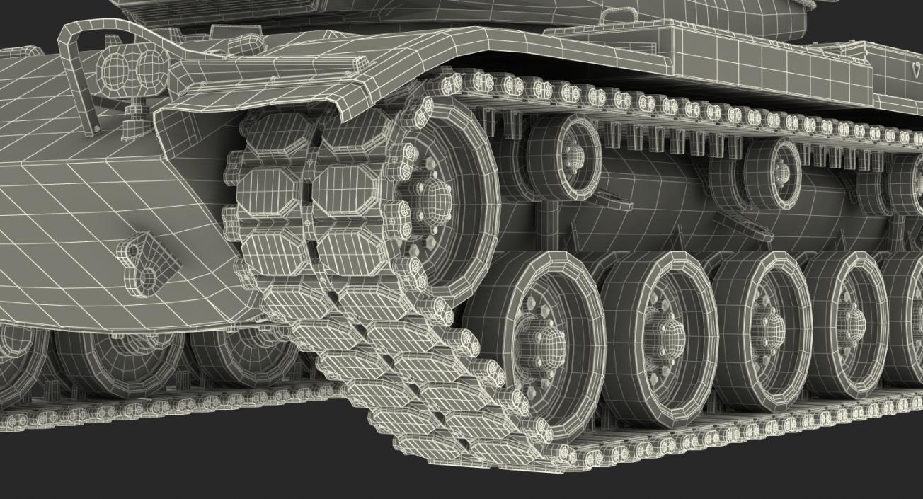 US Combat Tank M60A3 Patton 3D