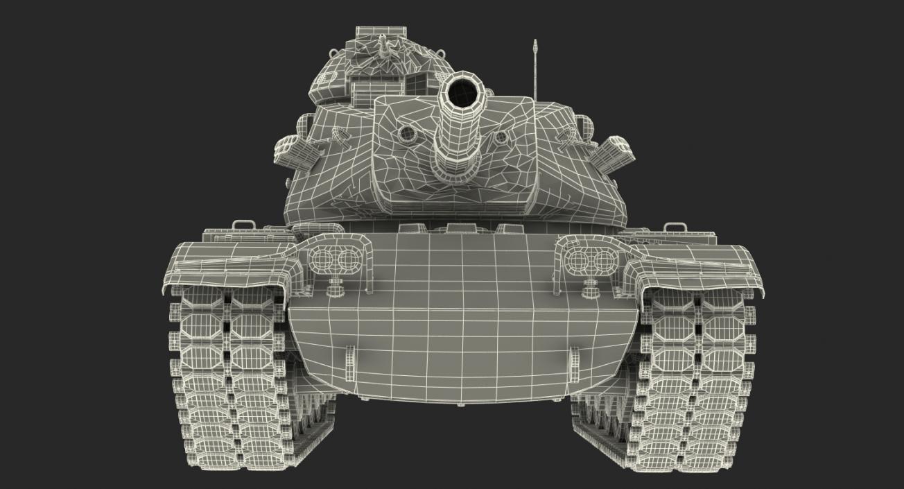 US Combat Tank M60A3 Patton 3D