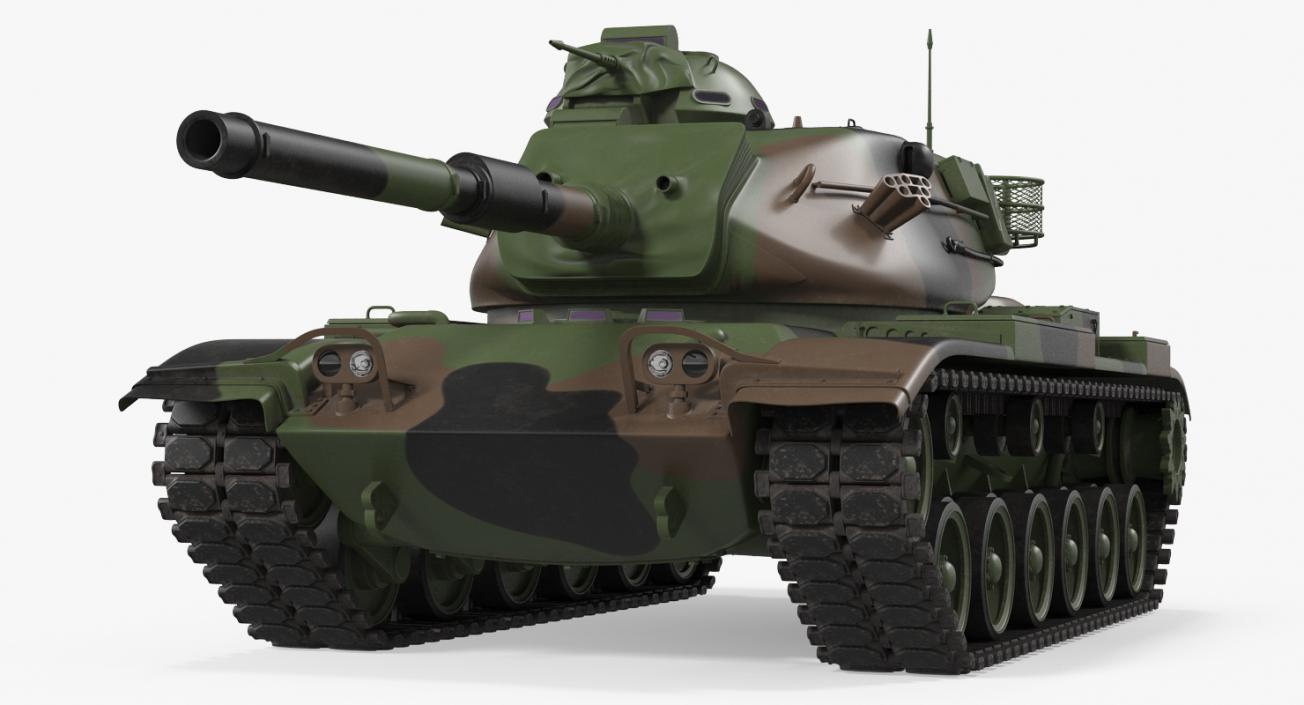 US Combat Tank M60A3 Patton 3D