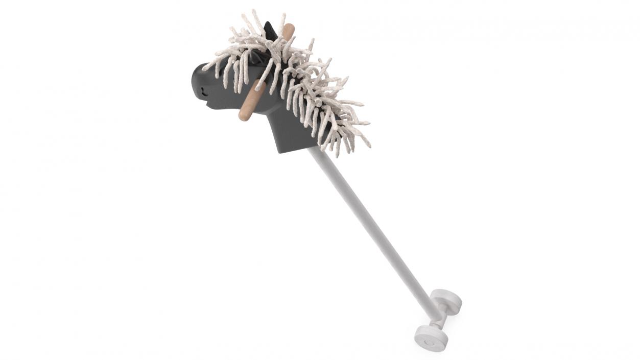 Hobby Horse Nursery Toy Black 3D model