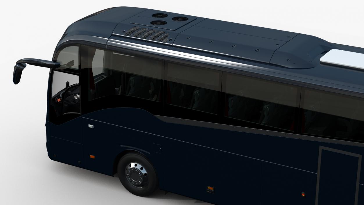 3D Luxury Coach Tour Bus